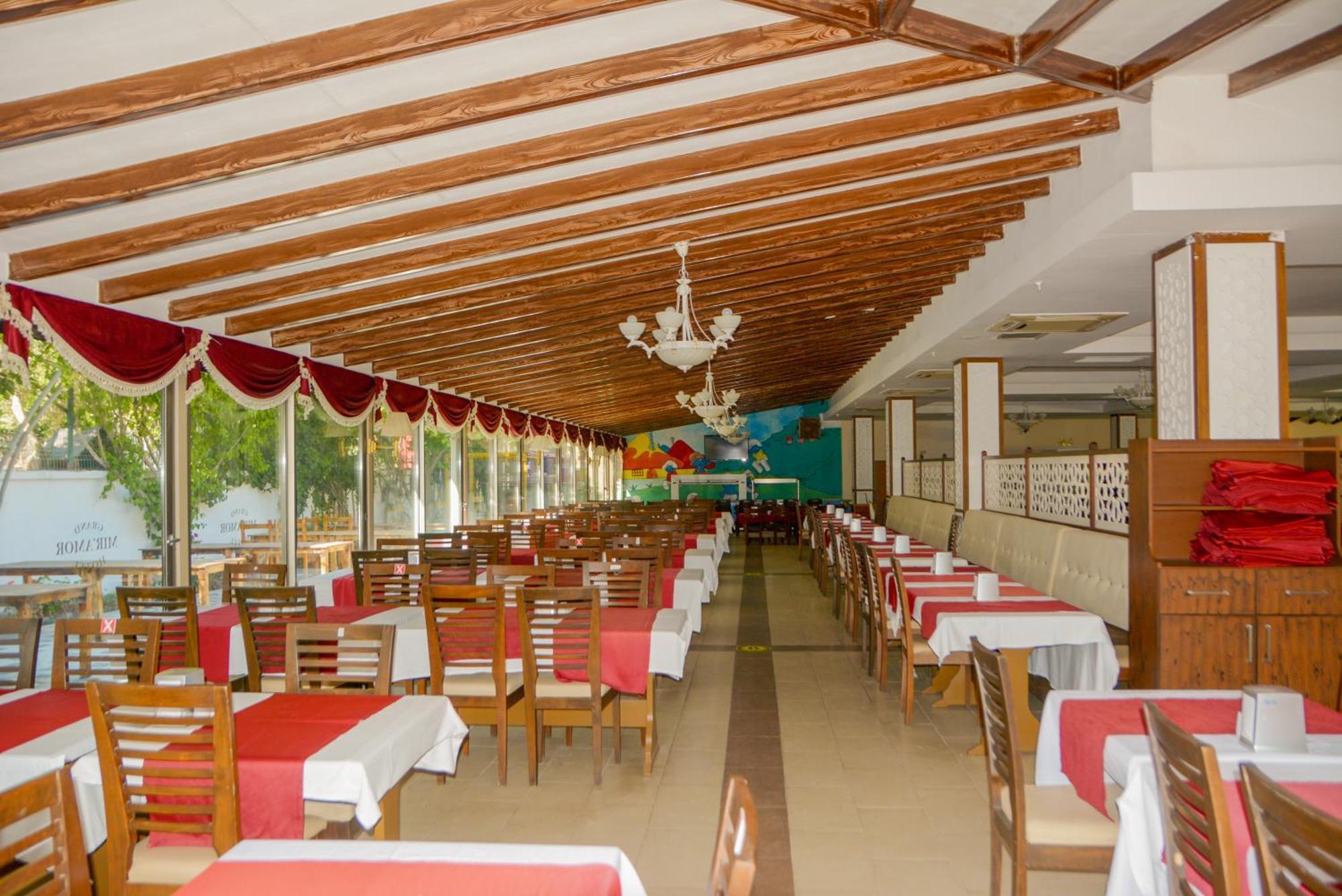 Miramor Hotel & Spa 안탈리아 외부 사진 The dining hall